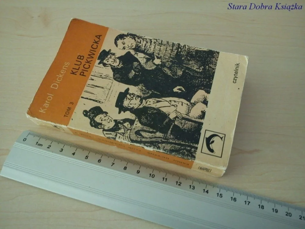 Oferta limitowana KLUB PICKWICKA TOM 3 - Karol Dickens