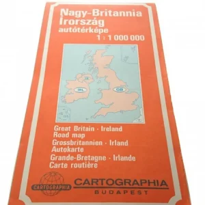 GREAT BRITAIN - IRELAND MAPA 1987 Nowość
