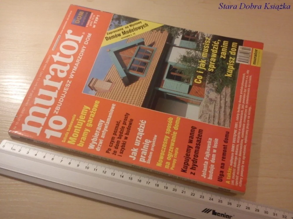 Zniżka MURATOR NR 10 (210) 2001 ZBUDUJESZ WYMARZONY DOM