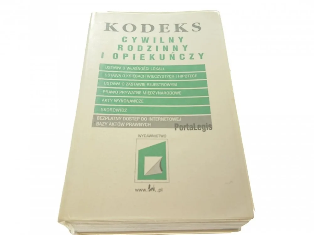 Dodaj do koszyka KODEKS CYWILNY RODZINNY I OPIEKUŃCZY