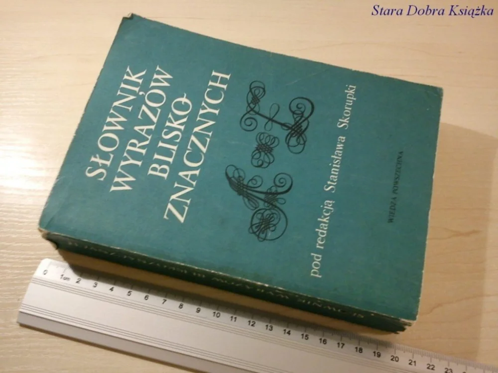 SŁOWNIK WYRAZÓW BLISKOZNACZNYCH Zamów teraz