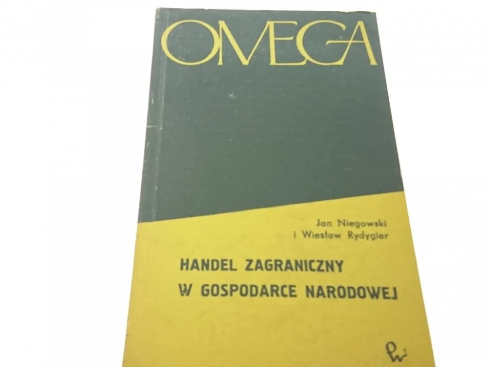 HANDEL ZAGRANICZNY W GOSPODARCE NARODOWEJ Hit sprzedaży