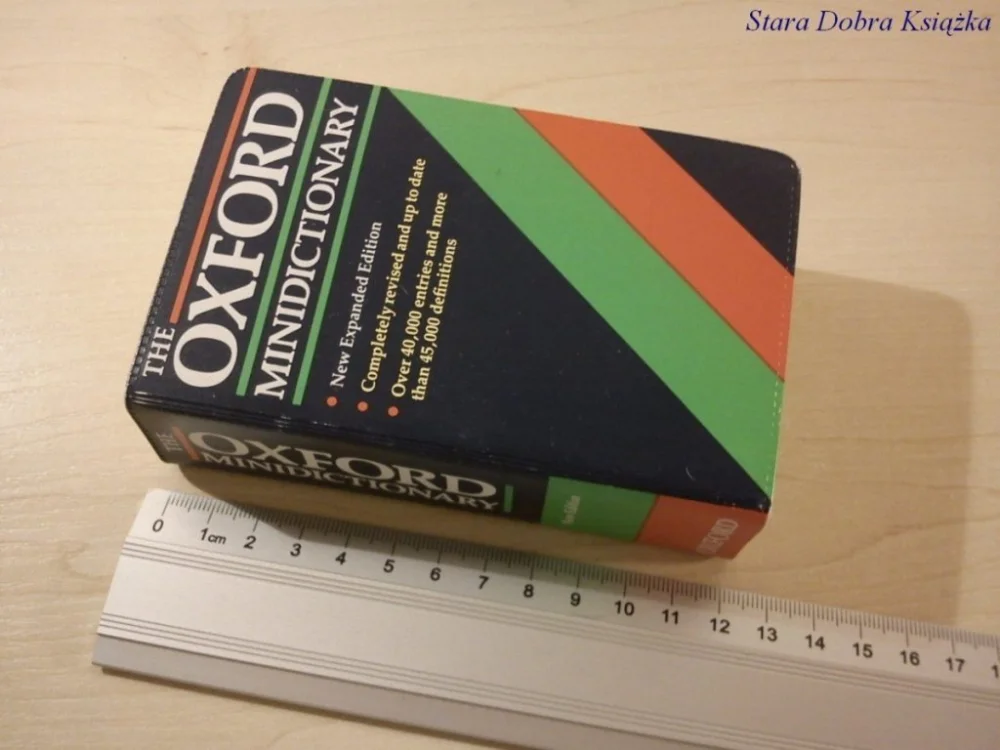 Hit cenowy THE OXFORD MINIDICTIONARY 1990