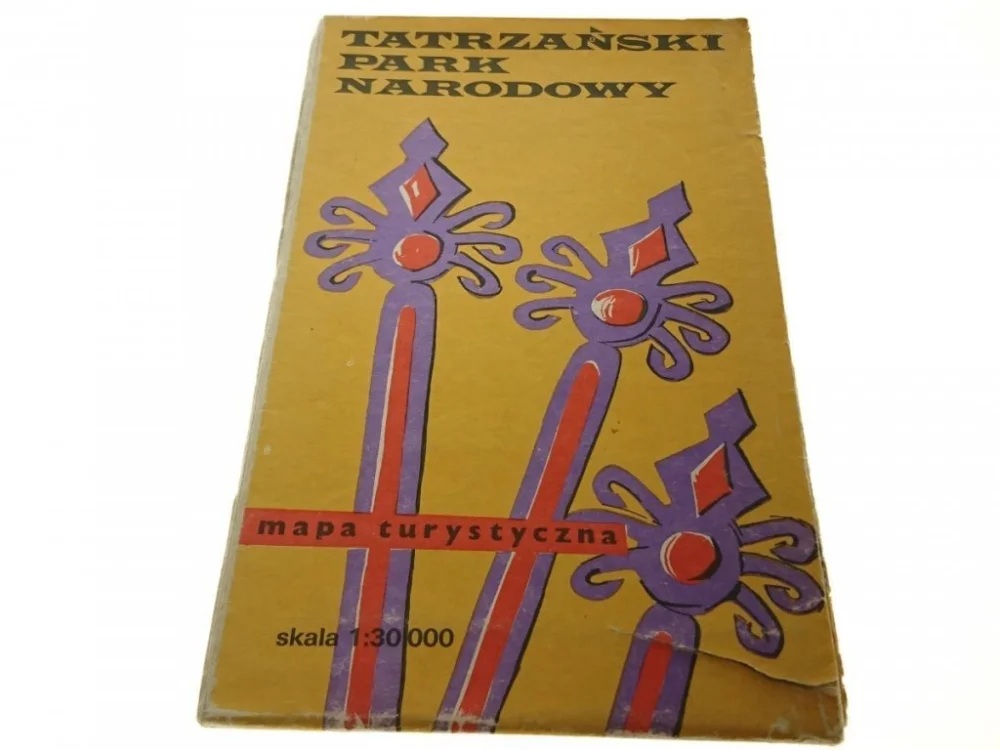 TATRZAŃSKI PARK NARODOWY. MAPA TURYSTYCZNA 1984/85 Tylko do końca tygodnia