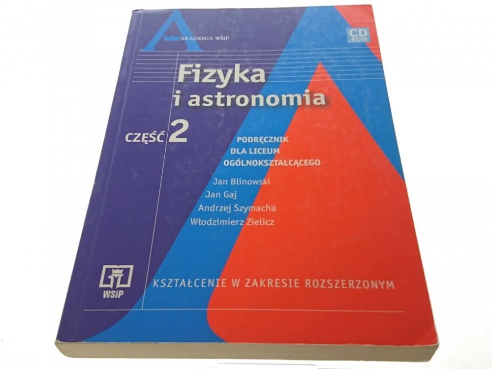 FIZYKA I ASTRONOMIA CZĘŚĆ 2 PODRĘCZNIK BEZ CD Oferta limitowana