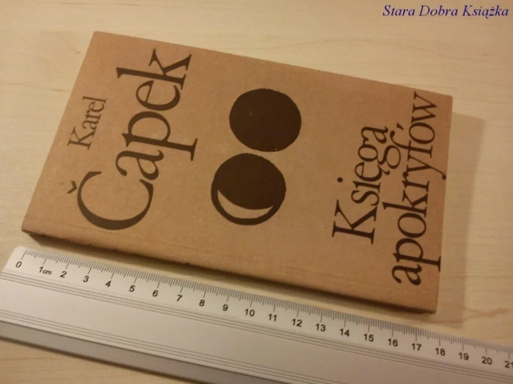 Obniżka ceny KSIĘGA APOKRYFÓW - Karel Capek