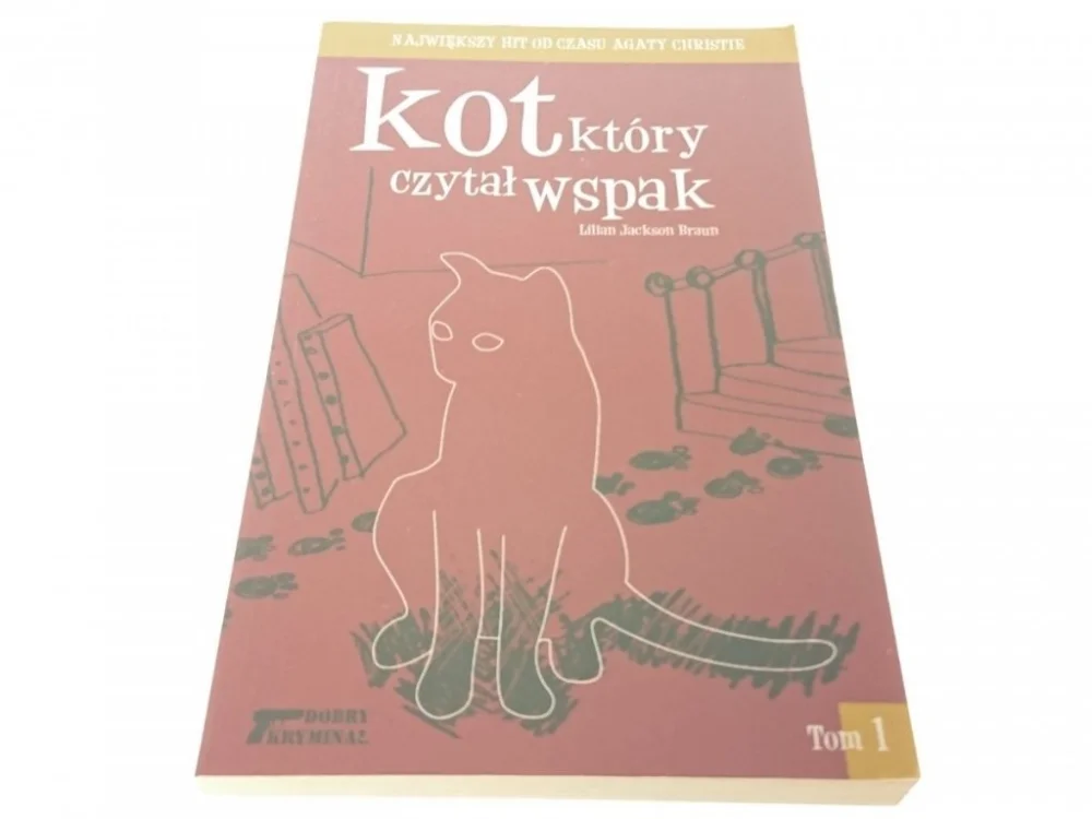 Hit cenowy KOT KTÓRY CZYTAŁ WSPAK TOM 1 - BRAUN