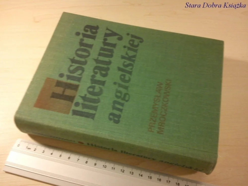 HISTORIA LITERATURY ANGIELSKIEJ - P. Mroczkowski Niska cena