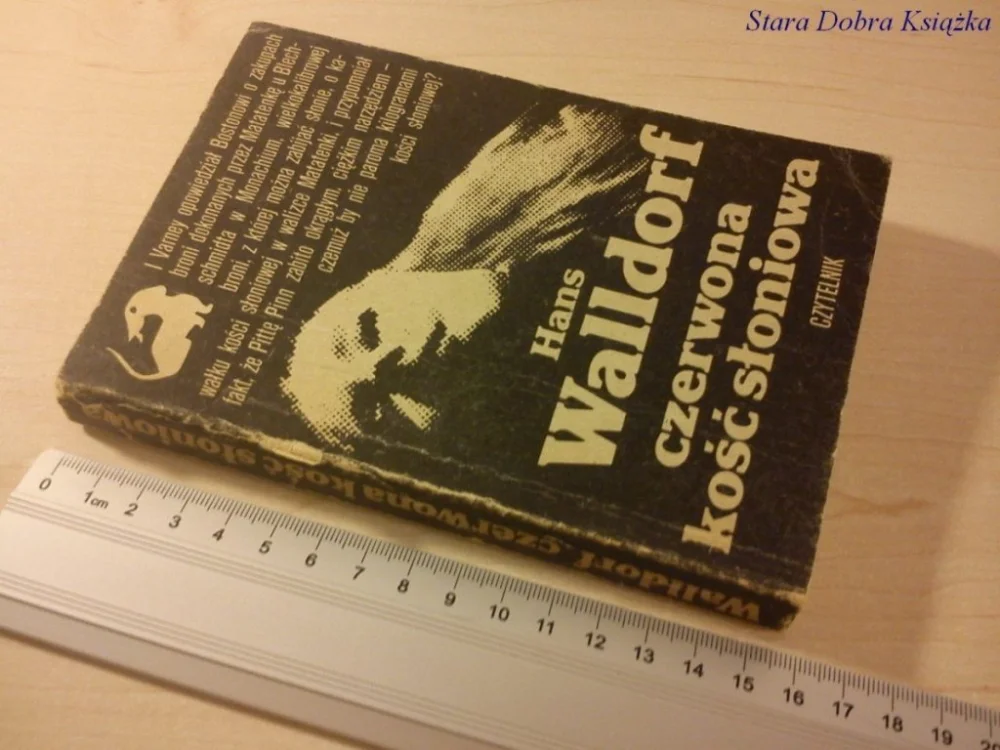 Oferta limitowana CZERWONA KOŚĆ SŁONIOWA - Hans Walldorf