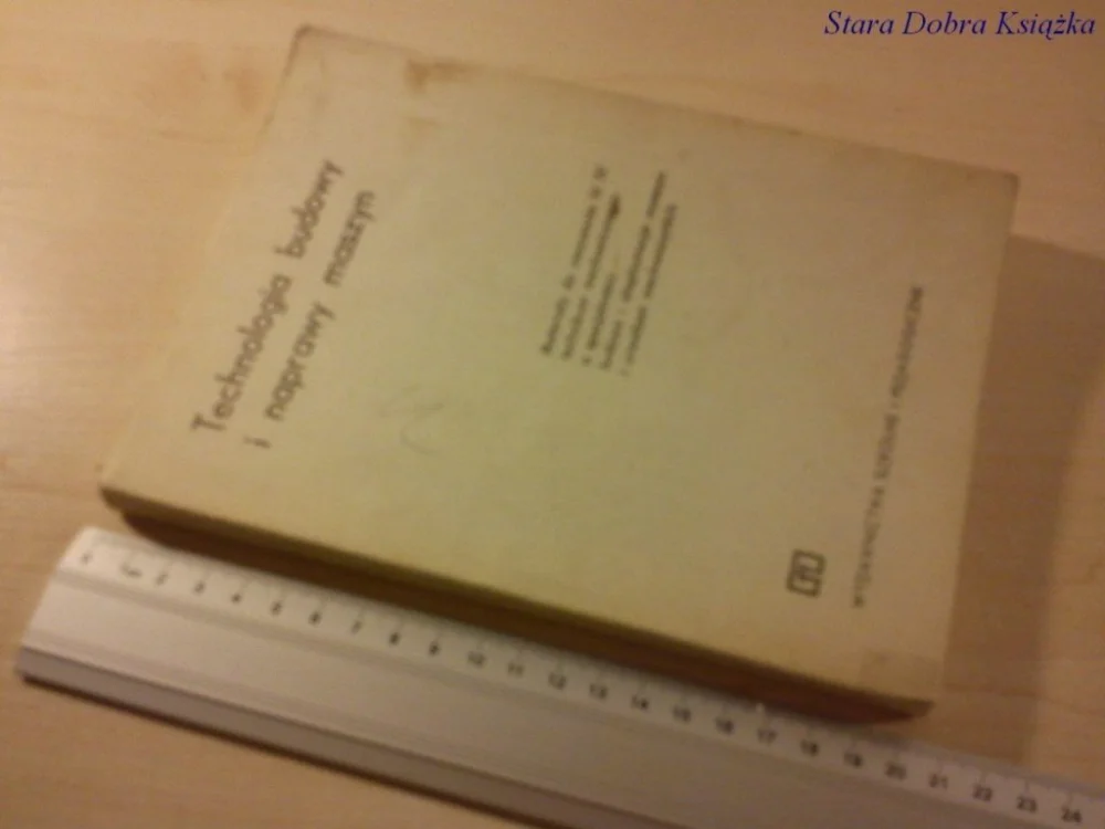 TECHNOLOGIA BUDOWY I NAPRAWY MASZYN 1986 Łatwy zwrot