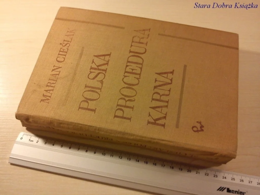 Nie przegap POLSKA PROCEDURA KARNA 1973 - Marian Cieślak