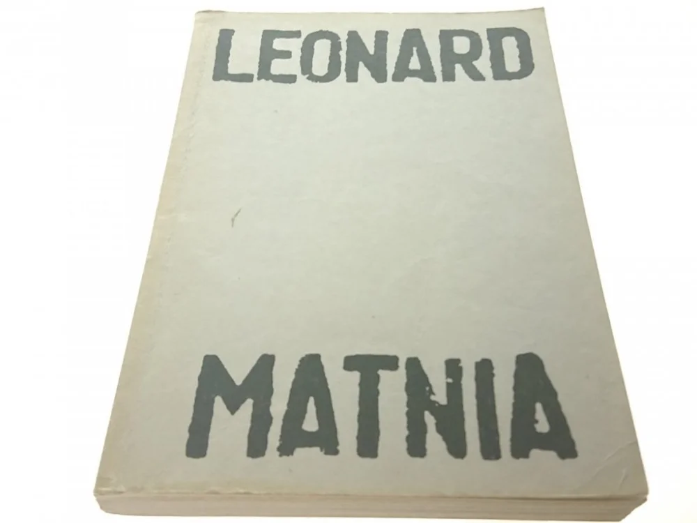 Łatwy zwrot MATNIA - LEONARD Wydanie II 1988 r.