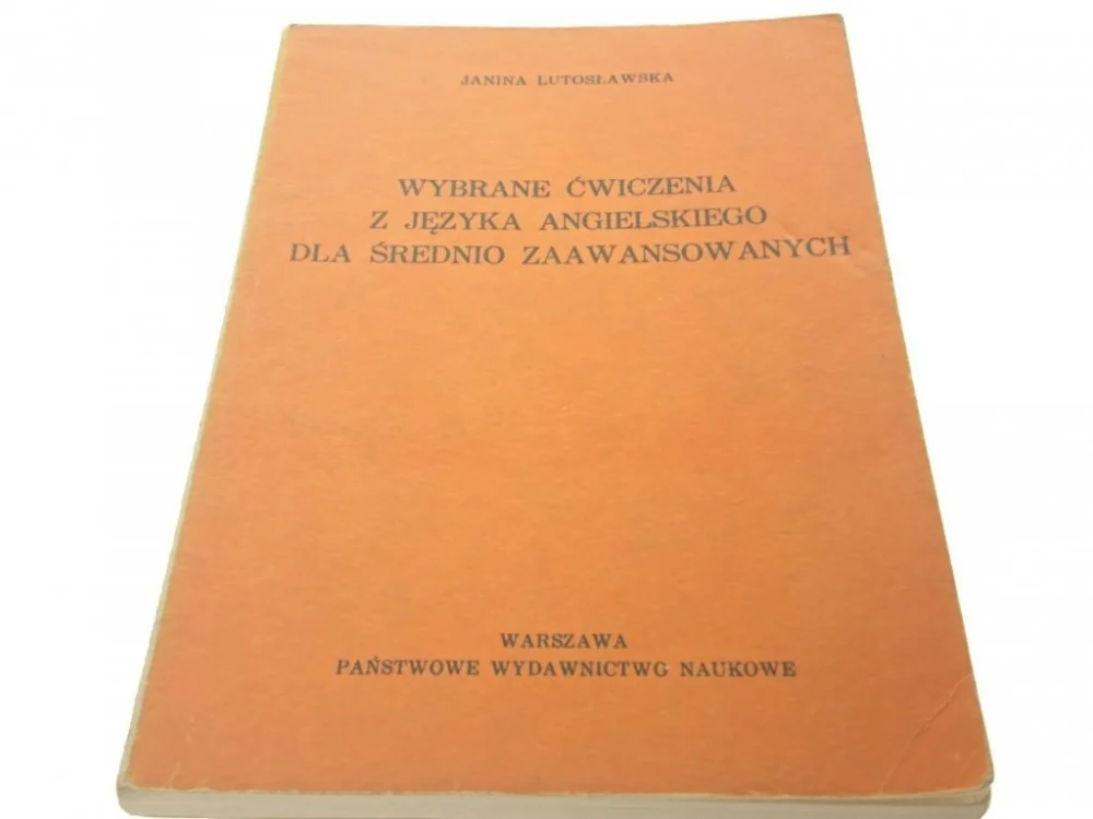 WYBRANE ĆWICZENIA Z JĘZYKA ANGIELSKIEGO Ostatnia szansa