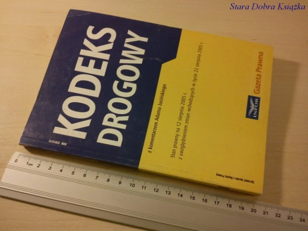 Szybka dostawa KODEKS DROGOWY 2005 Z KOM. ADAMA JASIŃSKIEGO