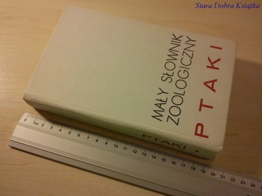 Oferta MAŁY SŁOWNIK ZOOLOGICZNY. PTAKI (1990)