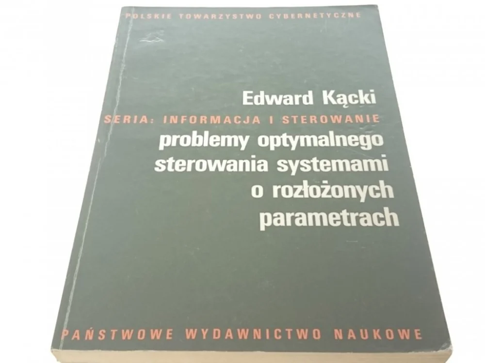 PROBLEMY OPTYMALNEGO STEROWANIA SYSTEMAMI Wyprzedaż