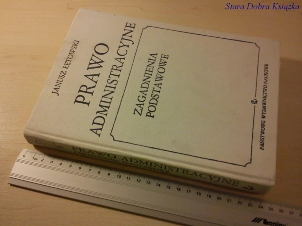 Szybka dostawa PRAWO ADMINISTRACYJNE. ZAGADNIENIA PODSTAWOWE 1990