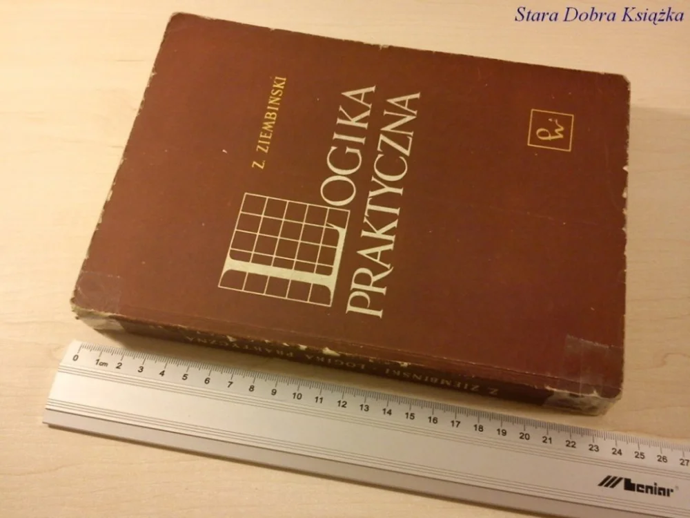 Premium LOGIKA PRAKTYCZNA - Zygmunt Ziembiński (1965)