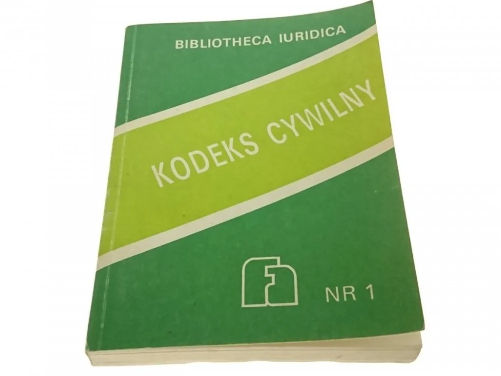 Oferta limitowana BIBLIOTHECA IURIDICA NR.1 KODEKS CYWILNY (1990)