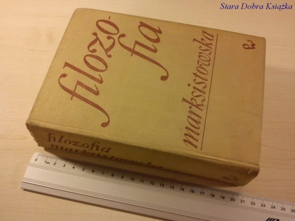 FILOZOFIA MARKSISTOWSKA. PODR. AKADEMICKI (1970) Nowość