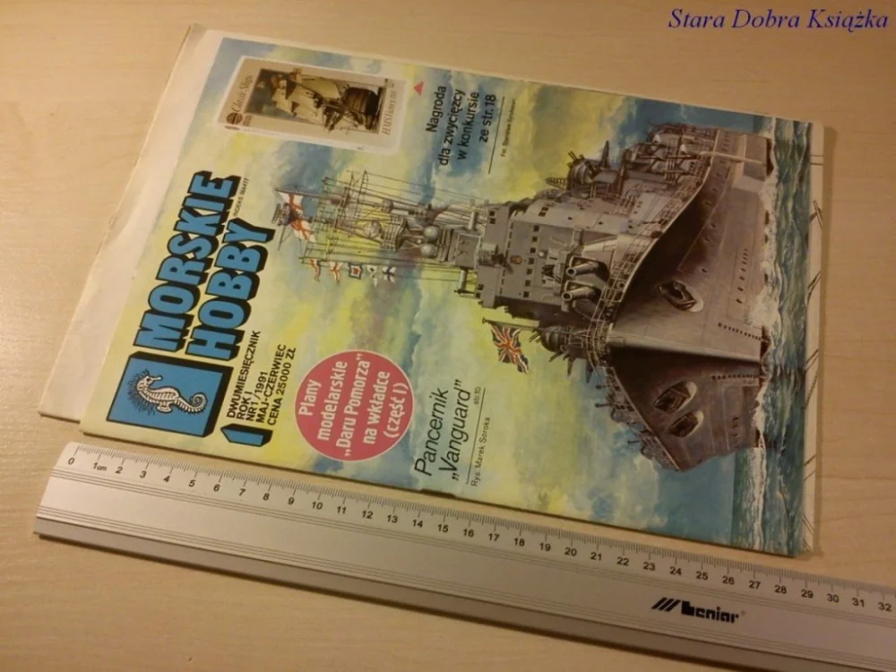 Wysoka jakość MORSKIE HOBBY NR 1 1991 MAJ-CZERWIEC + PLAN
