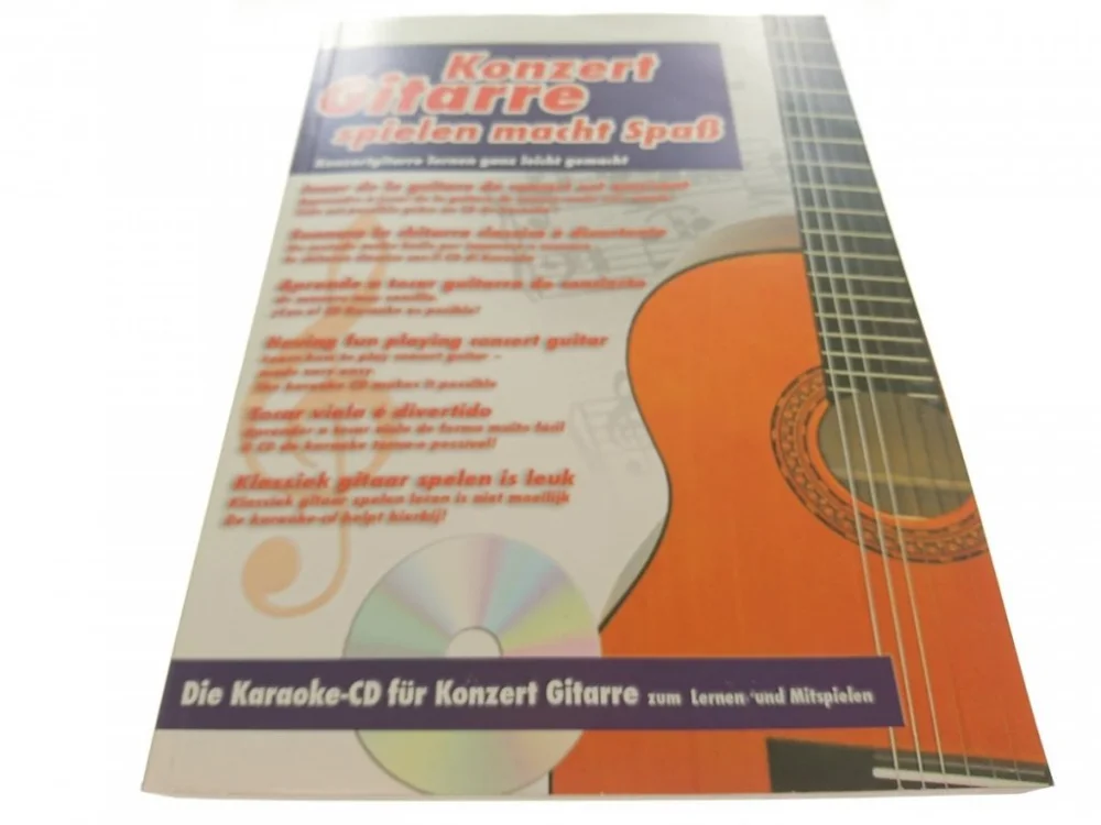 KONZERT GITARRE SPIELEN MACHT SPAB. BEZ CD Łatwy zwrot