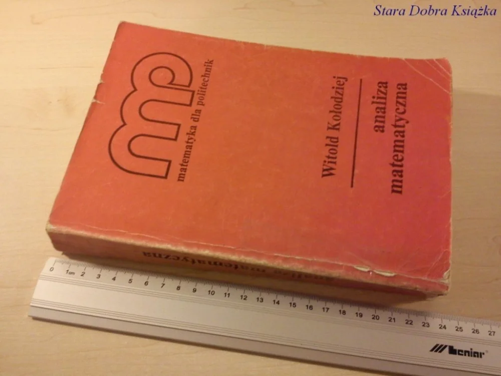 Tylko do końca tygodnia ANALIZA MATEMATYCZNA - Witold Kołodziej (1983)