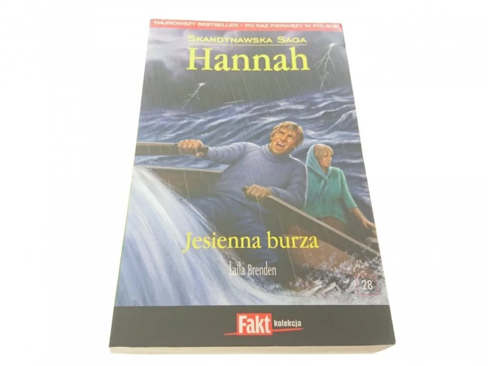 SAGA HANNAH TOM 28 - JESIENNA BURZA Dostępne od ręki