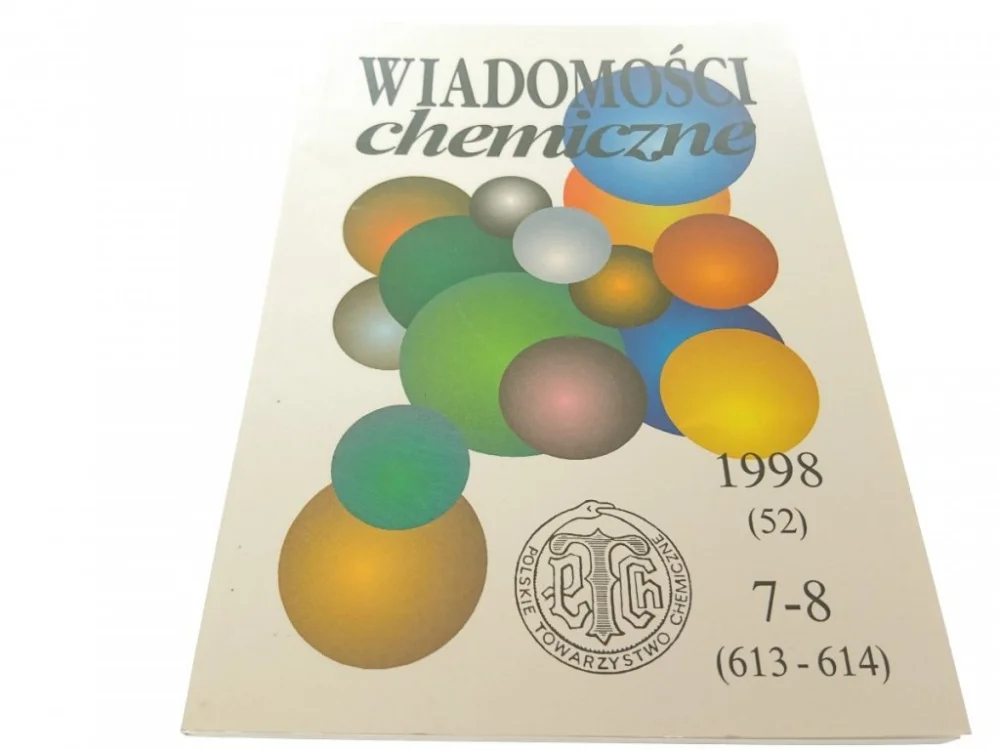 Tylko do końca tygodnia WIADOMOŚCI CHEMICZNE 1998 (52) 7-8 (613-614)