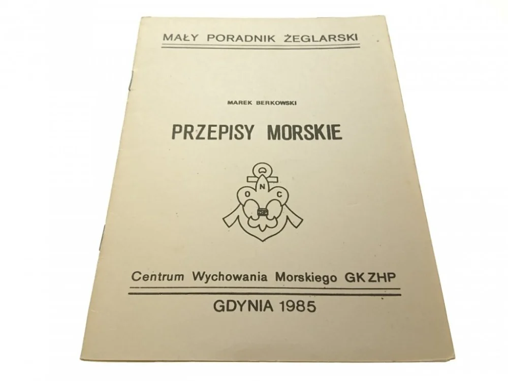Taniej PRZEPISY MORSKIE - Marek Berkowski (1985)