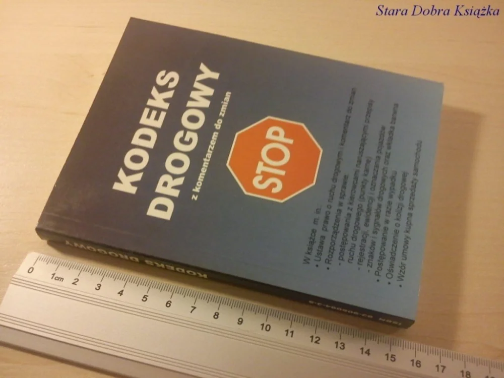 Nowy KODEKS DROGOWY Z KOMENTARZEM DO ZMIAN (1998)