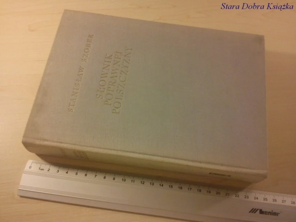 SŁOWNIK POPRAWNEJ POLSZCZYZNY - St. Szober (1969) Niska cena