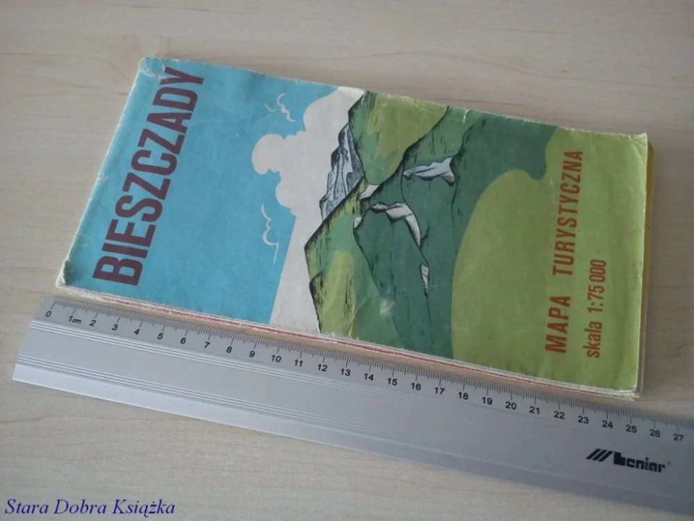 Wybór klientów BIESZCZADY. MAPA TURYSTYCZNA 1985