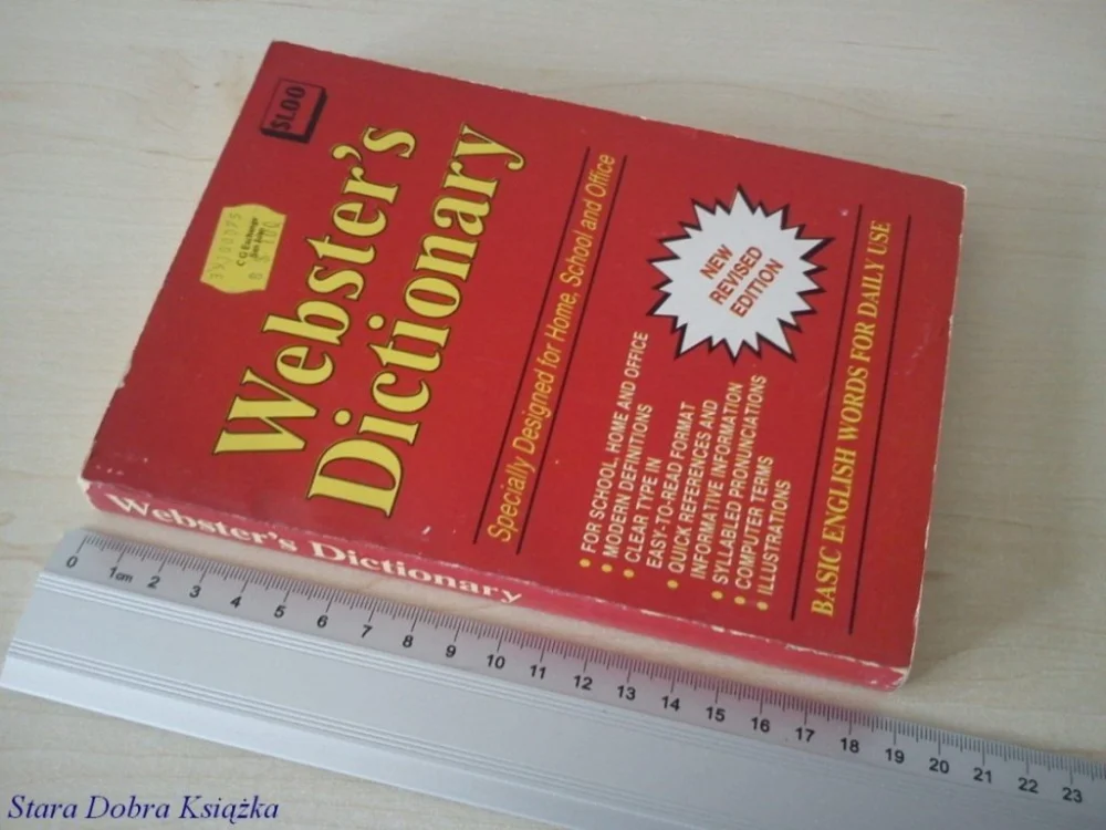 Promocja WEBSTER"S DICTIONARY 1990