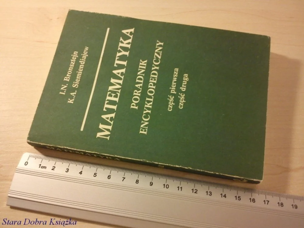MATEMATYKA PORADNIK ENCYKLOPEDYCZNY CZĘŚĆ 1 i 2 Promocja