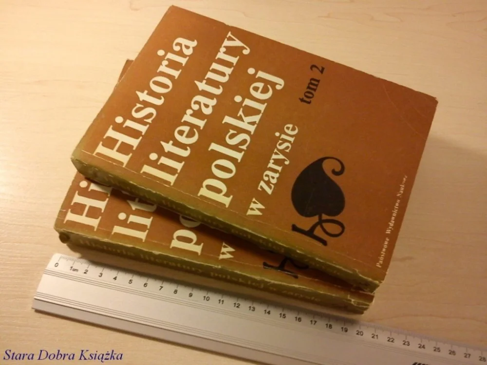 Najlepsza cena HISTORIA LITERATURY POLSKIEJ W ZARYSIE 2 TOMY