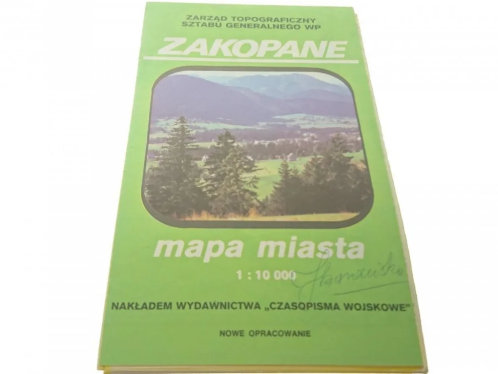 Do wyczerpania zapasów ZAKOPANE MAPA MIASTA 1 : 10 000