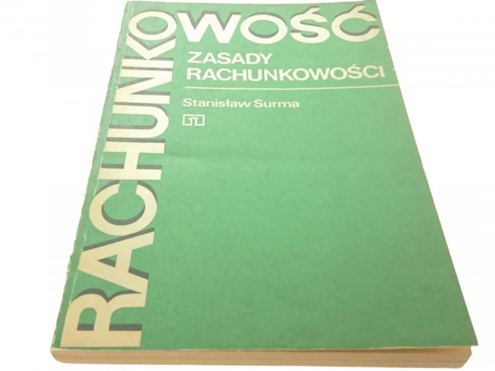 Oferta ZASADY RACHUNKOWOŚCI 1982 - Stanisław Surma