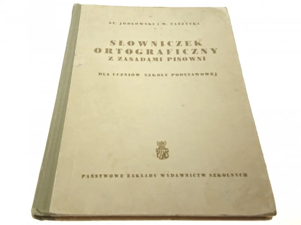 Darmowy zwrot SŁOWNICZEK ORTOGRAFICZNY Z ZASADAMI PISOWNI