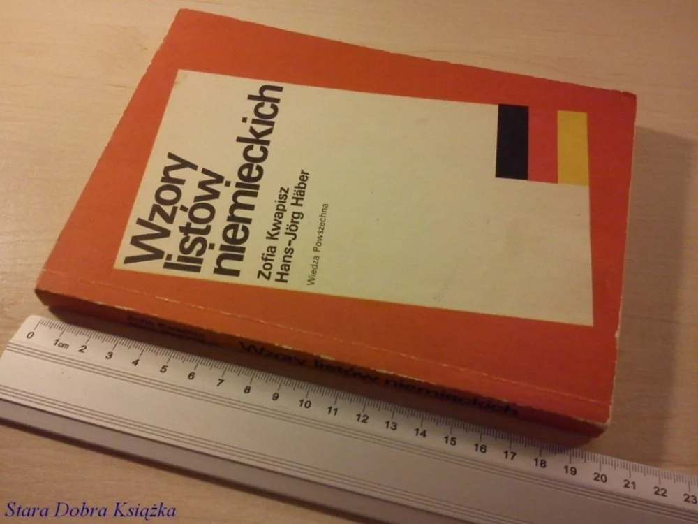 Bestseller WZORY LISTÓW NIEMIECKICH - Zofia Kwapisz