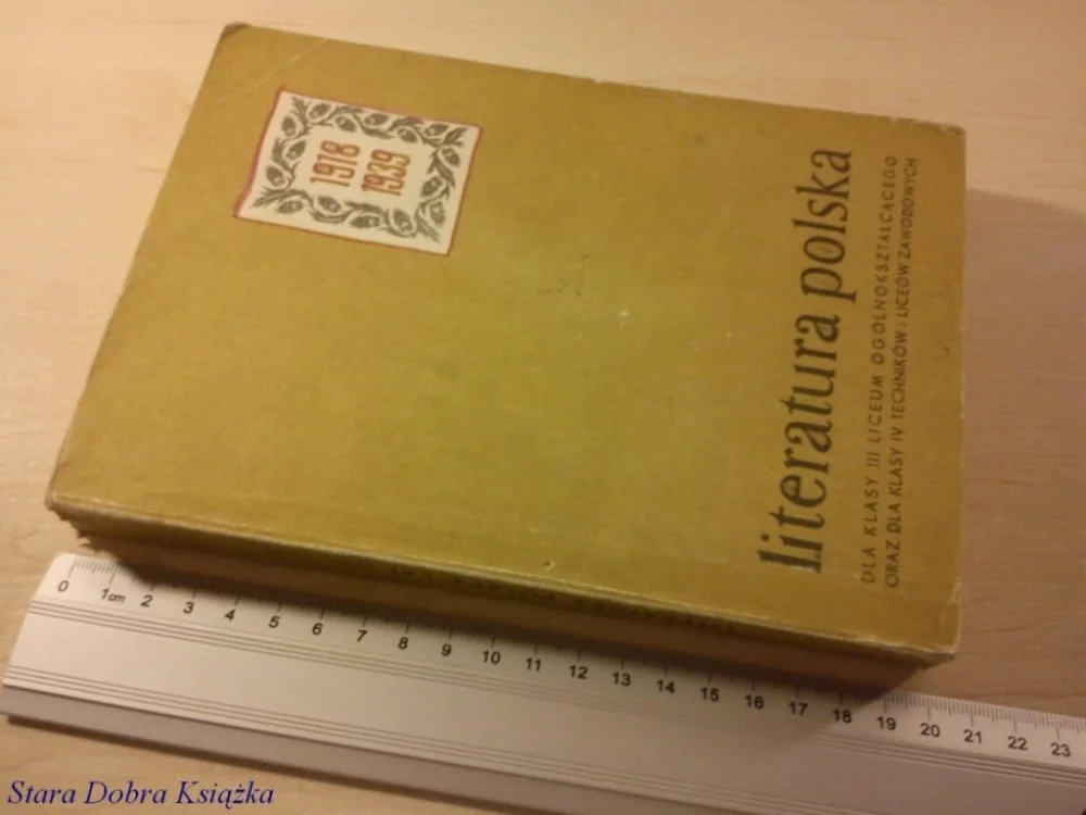 Sprawdź teraz LITERATURA POLSKA LAT 1918 - 1939