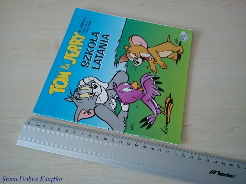 TOM n JERRY NR 1/2000 (LUTY) SZKOŁA LATANIA Nowy