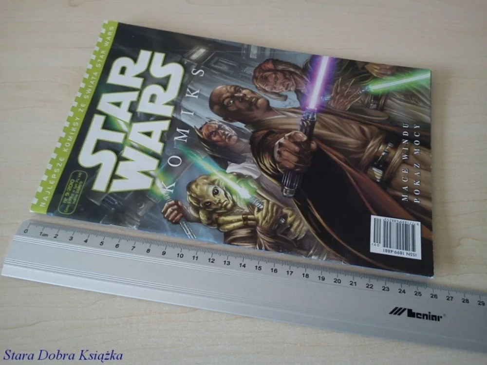 STAR WARS NR 9/2010 MACE WINDU POKAZ MOCY Niska cena