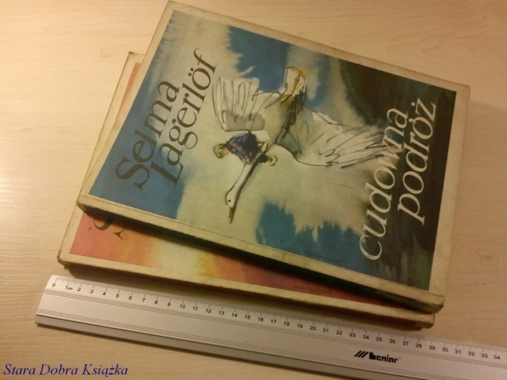 Rabat CUDOWNA PODRÓŻ TOM I i II - Selma Lagerlof (1990)