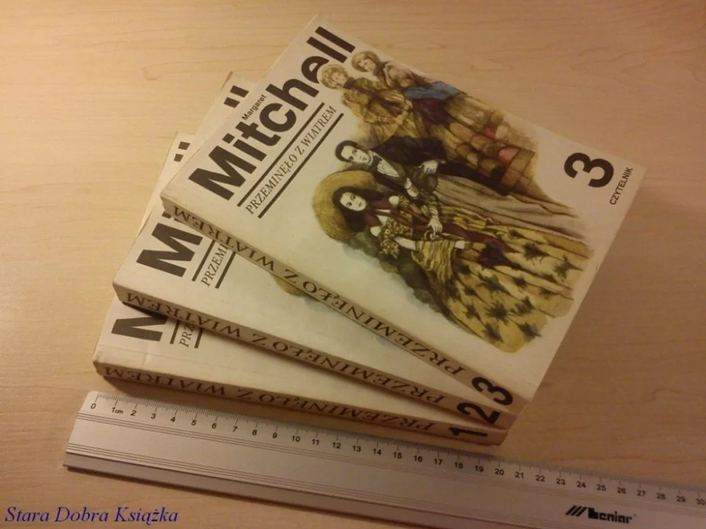 PRZEMINĘŁO Z WIATREM TOMY 1-3 - Margaret Mitchell Zamów dziś