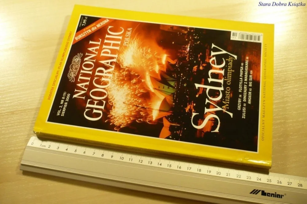 NATIONAL GEOGRAPHIC POLSKA VOL.2 NR 8 (11) LI 2000 Taniej