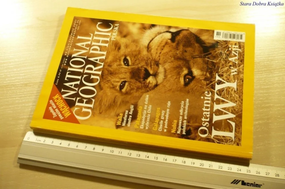 NATIONAL GEOGRAPHIC POLSKA NR 6 (21) CZERWIEC 2001 Łatwy zwrot