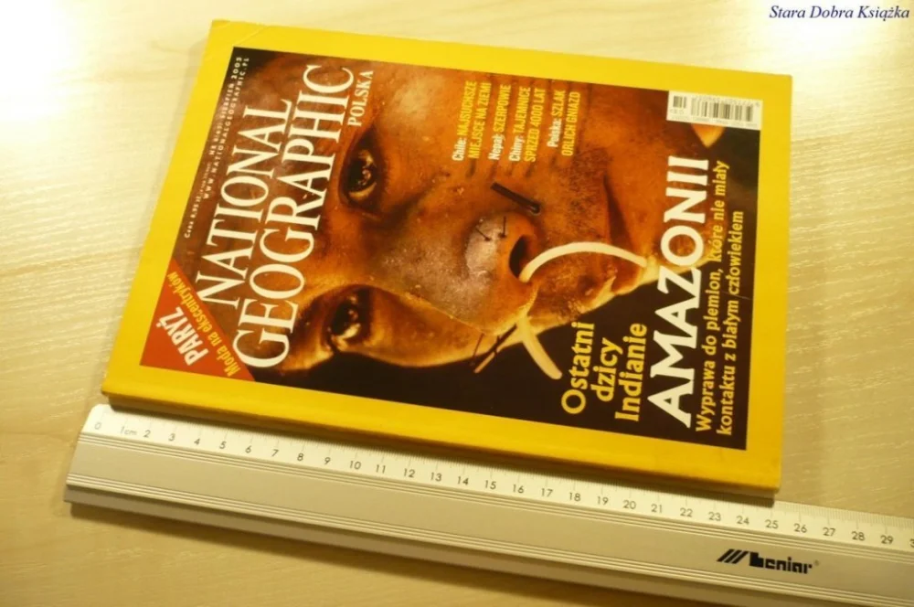 NATIONAL GEOGRAPHIC POLSKA NR 8 (47) SIERPIEŃ 2003 Rabat