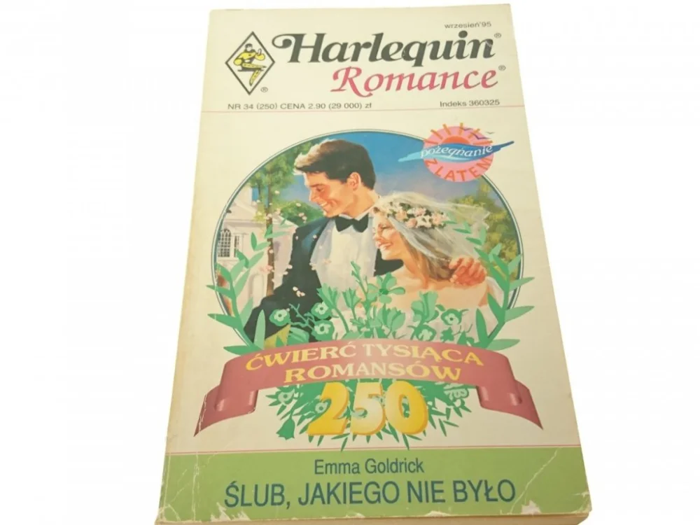 ŚLUB, JAKIEGO NIE BYŁO - Emma Goldrick (1995) Nie przegap