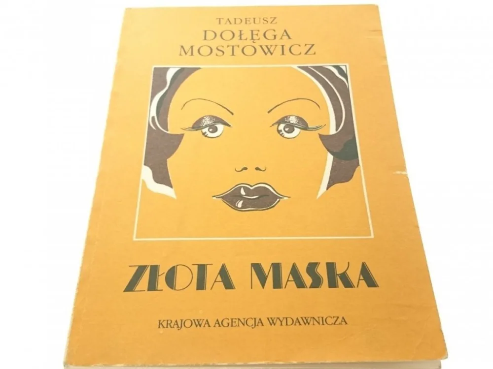 Dodaj do koszyka ZŁOTA MASKA - Tadeusz Dołęga-Mostowicz (1988)